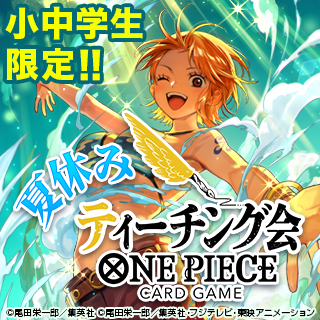 【小中学生限定】夏休みティーチング会